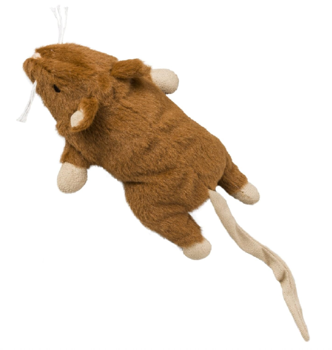 Spot Big Mouse Bertha Cat Toy with Catnip Assorted 7 in